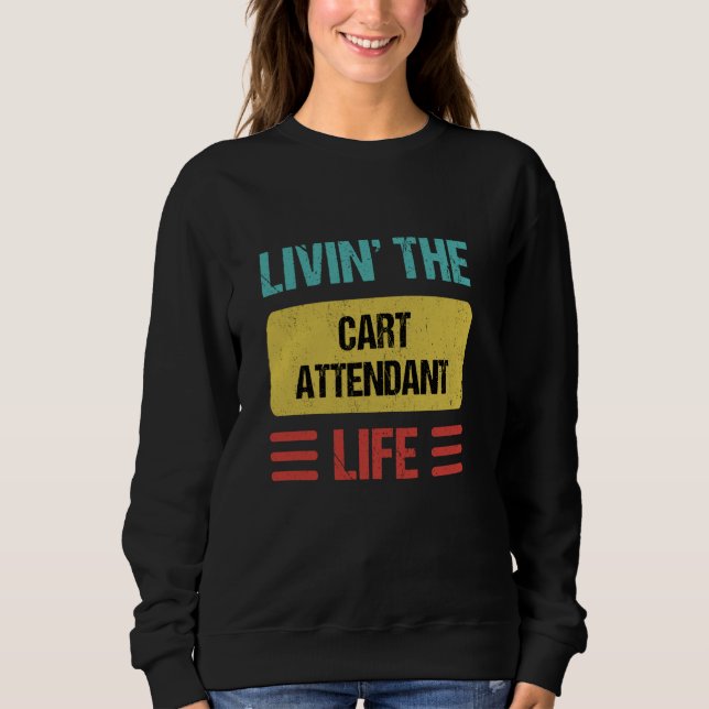 Sweatshirt Agent de panier (Devant)