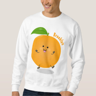 Sweatshirt Agréable agrumes d'orange