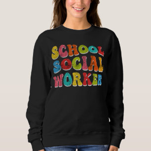 Sweatshirt Aide aux enfants assistante sociale scolaire