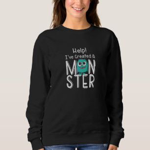 Sweatshirt Aide de correspondance des parents J'ai créé un mo