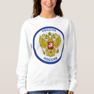 Sweatshirt Aigle double russe forme de cercle