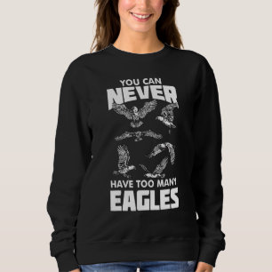 Sweatshirt Aigle fauconier Aigle faucon Aigle et Hawk
