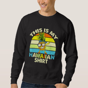 Sweatshirt Aiguille C'Est Ma Vinta Couché De Soleil Hawaïenne