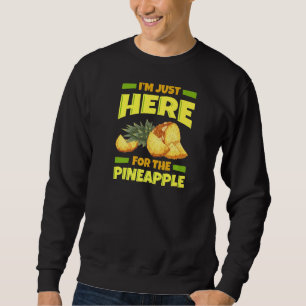Sweatshirt Aiguille Fruit Jus Plante Drôle Citations hawaïenn