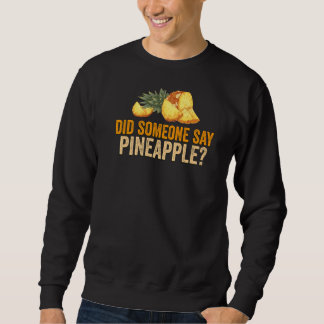 Sweatshirt Aiguille Fruit Plante Juice Hawaiian Citations 1