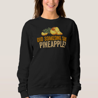 Sweatshirt Aiguille Fruit Plante Juice Hawaiian Citations 1