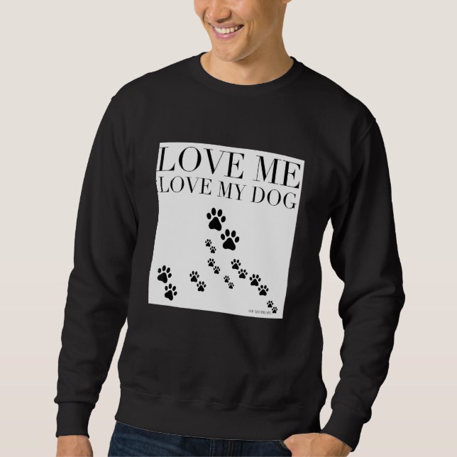 Sweatshirt Aimer Chien (Devant)