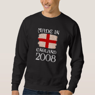 Sweatshirt Aimez la Saint-Georges faite en Angleterre 2008 po