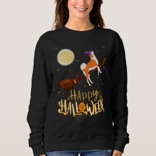 Sweatshirt Akita monte sorcière fusil à pompe Akita chien Hal