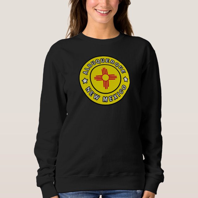 Sweatshirt Albuquerque Nouveau-Mexique (Devant)