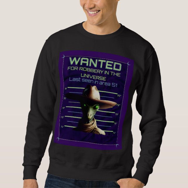Sweatshirt Alien. (Devant)