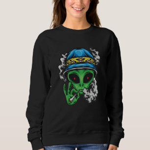 Sweatshirt Alien Détendu