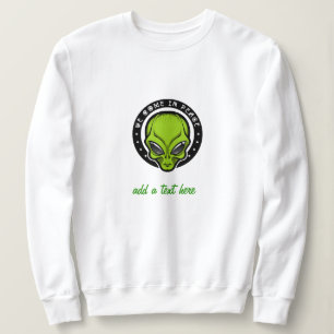 Sweatshirt Alien d'ovni extraterrestre