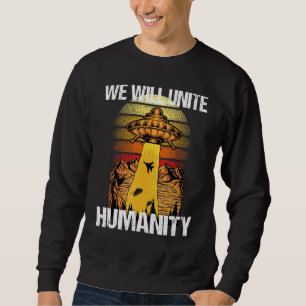 Sweatshirt Alien Ufo Enduction