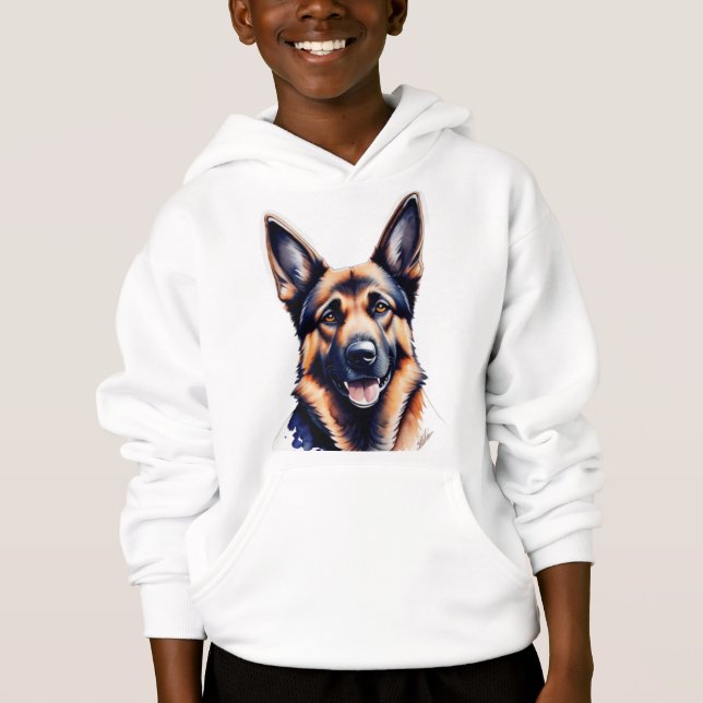 Sweatshirt allemand shepard (Devant)