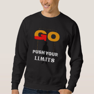 Sweatshirt Aller Obtenir Vos Limites Motivationnelle Streetwe