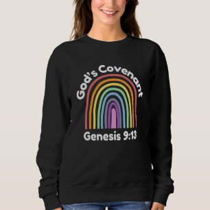 Sweatshirt Alliance Arc-en-ciel Genèse 913 Chrétien de Godu20