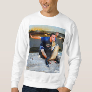 Sweatshirt Alligator d'Amérique avec la gueule ouverte