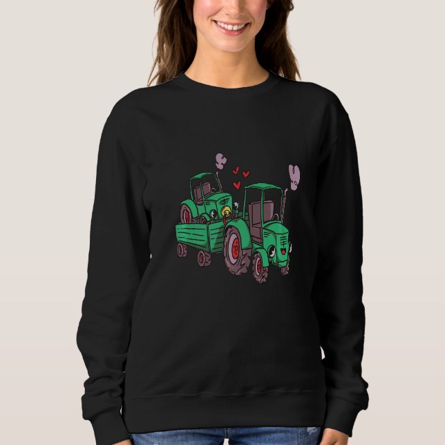 Sweatshirt Alligator ouvrier de construction (Devant)