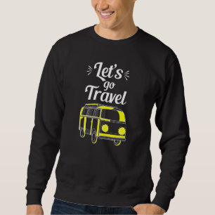 Sweatshirt Allons Voyager Aller Pour Un Lecteur Laissons Alle