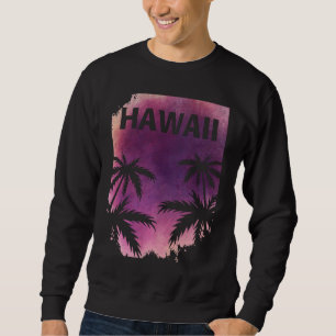 Sweatshirt Aloha Hawaïen Rétro des années 80 Été plage 80's
