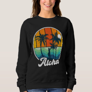 Sweatshirt Aloha Hawaii Hawaii S Pour Garçons Filles Palm Tre