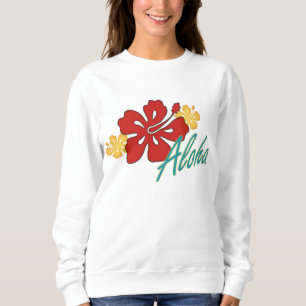 Sweatshirt Aloha Hibiscus