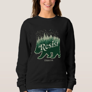 SWEATSHIRT ALT SERVICE DES PARCS NATIONAUX RÉSISTE