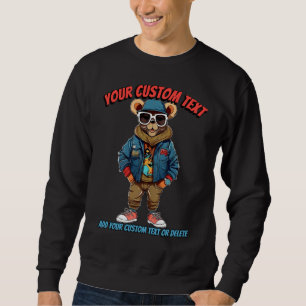 Sweatshirt Amant de l'ours drôle Mode animal
