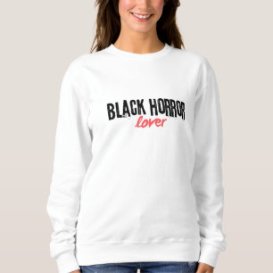 Sweatshirt Amateurs du livre d'or d'horreur noire