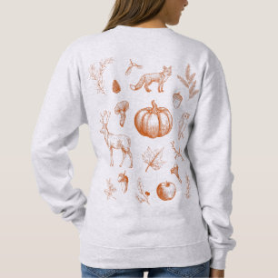 Sweatshirt Ambiance Automnale Cosy
