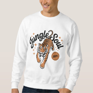 Sweatshirt Âme de la jungle du tigre