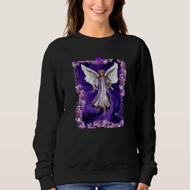 Sweatshirt Âme violette (Devant)