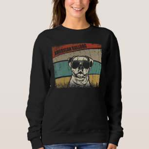 Sweatshirt American Bulldog Cool Simple Vintage Retro St