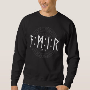 Sweatshirt Amir dans Futhark Runes Viking
