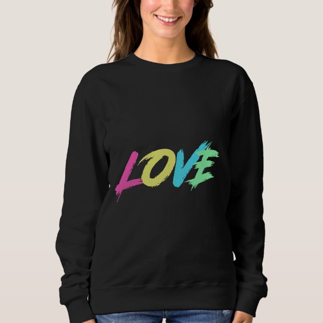 Sweatshirt Amour (Devant)