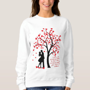 Sweatshirt Amour Arbre