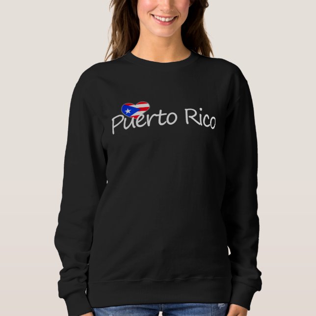 Sweatshirt Amour de Porto Rico (Devant)