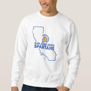 Sweatshirt Amour de Spartans d'état de San Jose