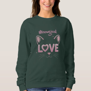 Sweatshirt Amour Parfait Félin Amour en Félinité Aime Moi Kit