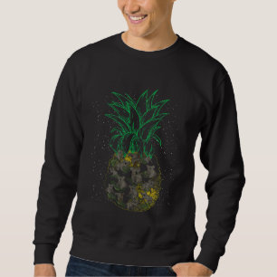 Sweatshirt Amoureux des animaux australien Zoo Keeper ananas