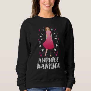 Sweatshirt Amputé Humour Inspirer Leg Arm amusant récupératio