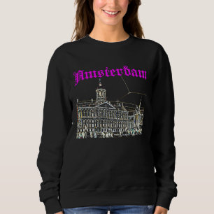 Sweatshirt Amsterdam Holland Pays-Bas Travel Palais Royal