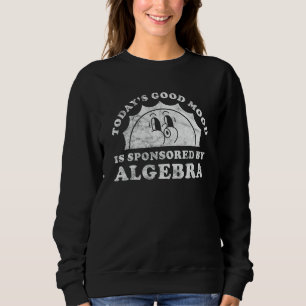 Sweatshirt Amusant Cute Retro Vintage algèbre math ou math Te