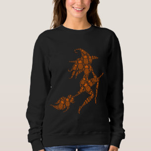 Sweatshirt Amusant Halloween Volant Sorcière - Fruit Lover P