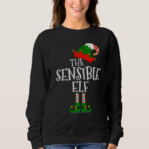 Sweatshirt Amusant Le Sensible Elf Matching Family Group Chri