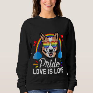 Sweatshirt Amusant Lgbt Fierté L'amour est l'amour Rainbow Co