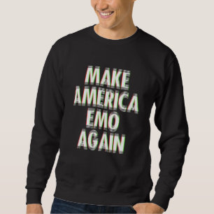 Sweatshirt Amusant Retraité Emo Kid Sad Music Goth Punk Scène