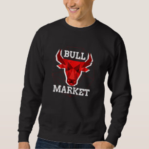 Sweatshirt Analyse graphique en cristaux de marché Bull Crypt
