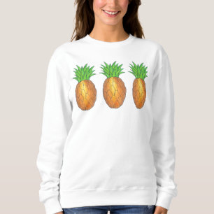 Sweatshirt Ananas de l'île tropicale Fruité Hawaii